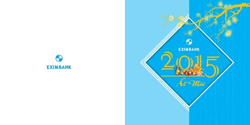 Thiệp Eximbank - Giấy In Nhiệt á Kim - Công Ty TNHH Sản Xuất Thương Mại á Kim